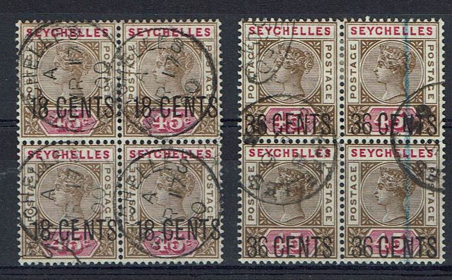 Image of Seychelles SG 26/7 FU British Commonwealth Stamp